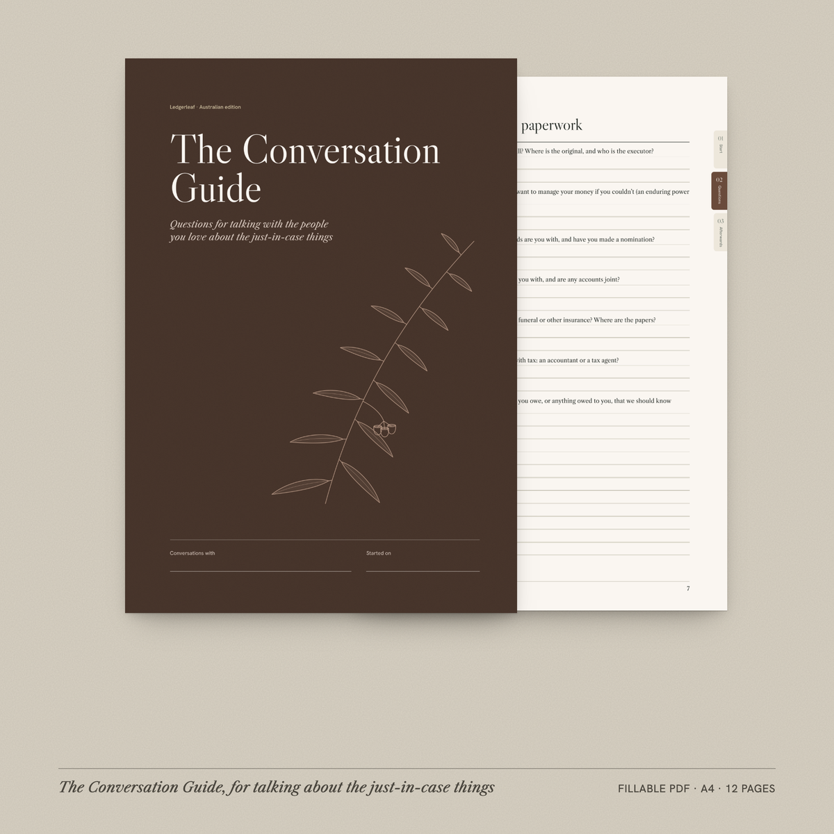 The Conversation Guide: product overview